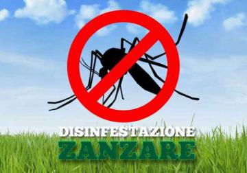 AVVISO ALLA POPOLAZIONE RESIDENTE INTERVENTO DI DISINFESTAZIONE ZANZARE 2021